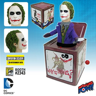 Illustration for article titled The Heath Ledger Joker-in-a-Box Is the Stuff of Nightmares